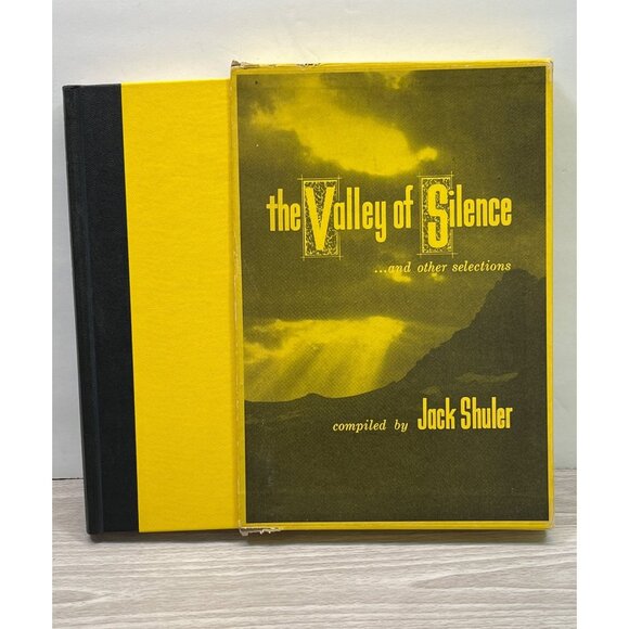 The Valley of Silence & Other Selections Compiled Jack Shuler Hardcover Slipcase - Picture 13 of 13